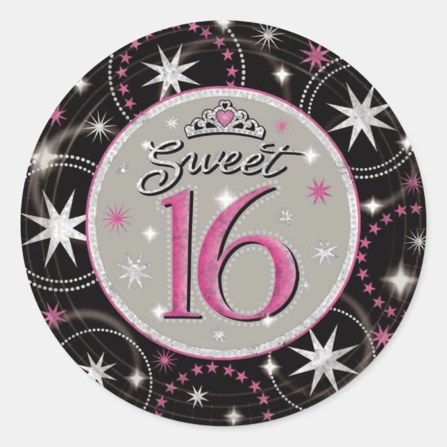 Sweet 16 Sticker (Front)