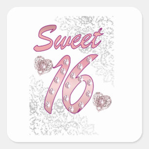 Sweet 16 Sticker