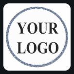 Sweet 16 Stickers ADD YOUR LOGO Black Gold Modern<br><div class="desc">Sweet 16 Stickers ADD YOUR LOGO Black Gold Modern.
You can customise it with your photo,  logo or with your text.  You can place them as you like on the customisation page. Funny,  unique,  pretty,  or personal,  it's your choice.</div>