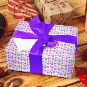 Sweet 16 Winter Snowflake Birthday Wrapping Paper