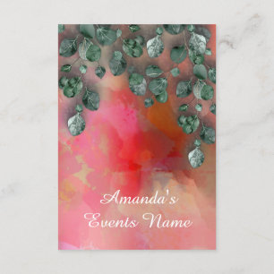 Sweet 16th Birthday BRIDAL Shower Eucalyptus Uniqu Invitation