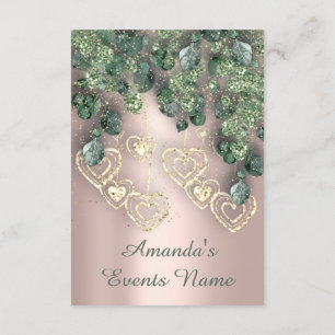 Sweet 16th Birthday Party BRIDAL Shower Rose Heart Invitation