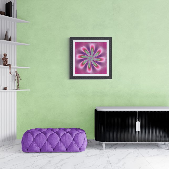 Sweet Abstract Flower Fractal Poster (Creator Uploaded)