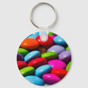 Sweet abstract key ring