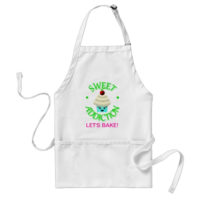 Sweet Addiction Cupcake Apron (Front)