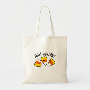 Sweet And Corny Funny Corn Kernels Pun  Tote Bag