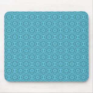 Sweet and Dainty Mousepad, Turquoise Mouse Mat