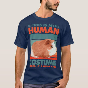 Sweet and funny Guinea Pig cute pet Love 159 T-Shirt