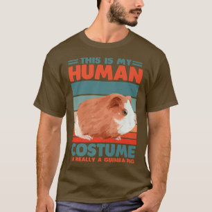 Sweet And Funny Guinea Pig Cute Pet Love Premium 5 T-Shirt