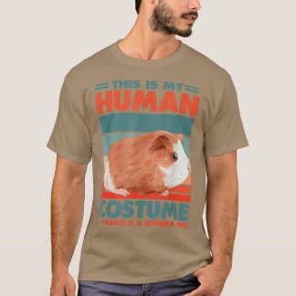 Sweet and funny Guinea Pig cute pet Love T-Shirt