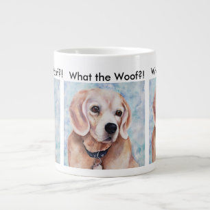 Sweet and Gentle Beagle Large Coffee Mug