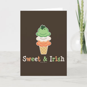 Sweet and Irish Greeting Card