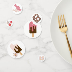 Sweet and Salty Treats Pattern Confetti