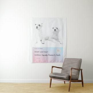 Sweet and Sour Cotton Candy Doesn't Melt Tapestry