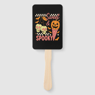 Sweet and Spooky Cute Halloween Hand Fan