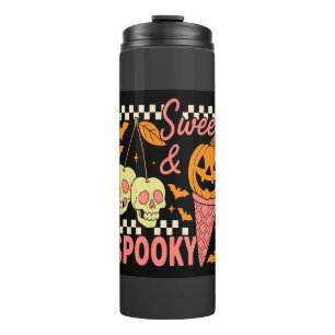 Sweet and Spooky Cute Halloween Thermal Tumbler