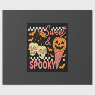 Sweet and Spooky Cute Halloween Wrapping Paper