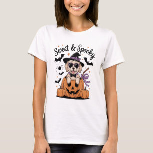Sweet and Spooky Dog Halloween T-Shirt