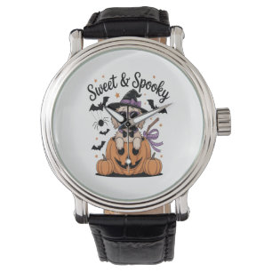 Sweet and Spooky Dog Halloween Watch