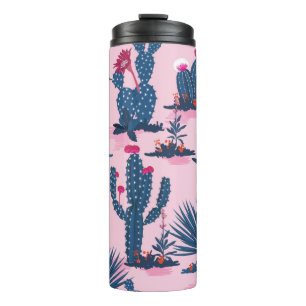 Sweet and trendy Seamless pattern vintage summer c Thermal Tumbler