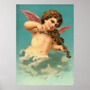 Sweet Angel Cherub Posters and Prints