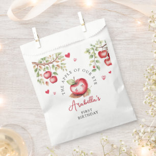 Sweet Apple Of Our Eye Birthday Party Favour Bags