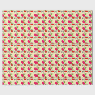 Sweet Apple Orchard Wrapping Paper
