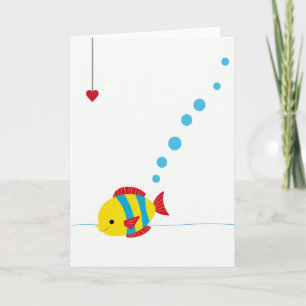 Sweet Aquatic Love Card