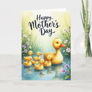 Sweet Aquatic Mothers Day Card