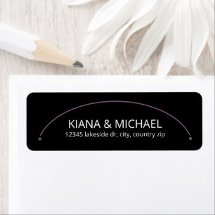 Sweet Arch Wedding Names Lilac ID998