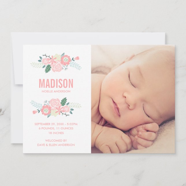 Sweet Arrival | Birth Announcement (Front)