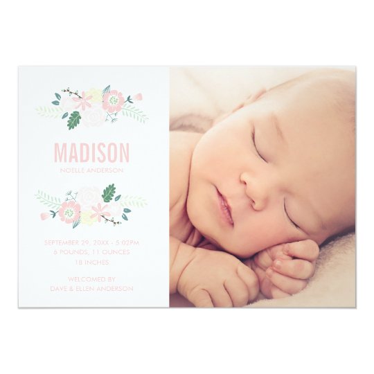 Sweet Arrival | Birth Announcement