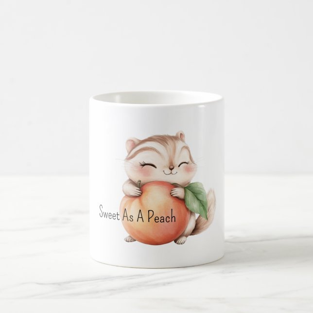Sweet as a Peach Coffee Mug (Center)