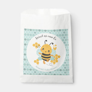 Sweet as Can Bee Baby Boy Baby Shower Favour Bags