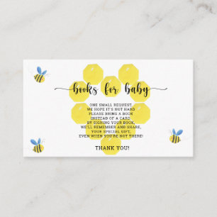 Sweet as can bee books for baby ticket enclosure card