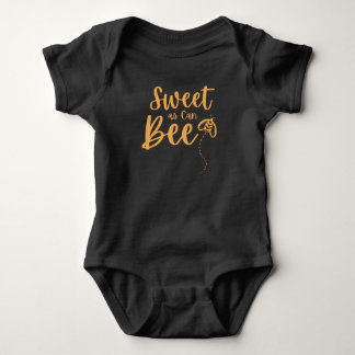 Sweet As Can Bee cute Honey Bee Baby Gift Baby Bo Bodysuit
