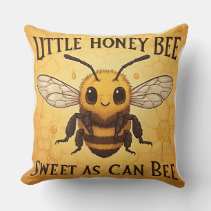 Sweet As Can Bee For Bee Lovers Cushion