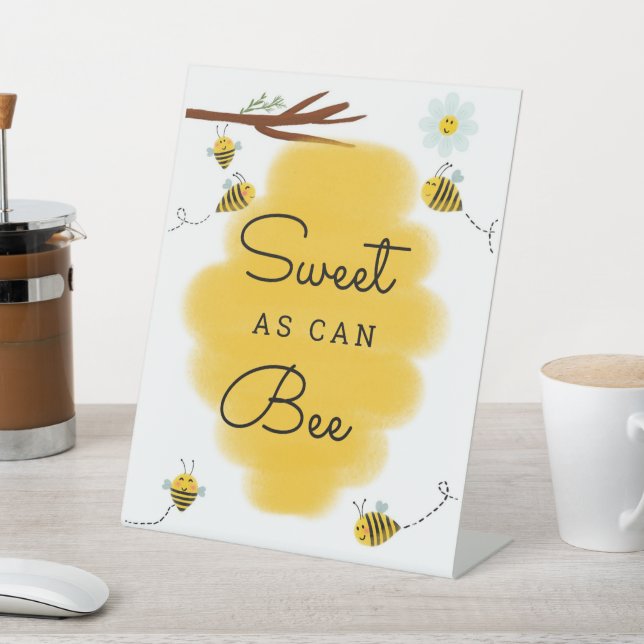 Sweet As Can Bee | Honey Bee Baby Show Decor Sign (In SItu)
