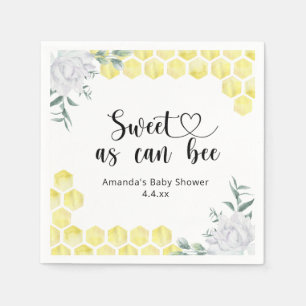 Sweet as can Bee -  Napkin
