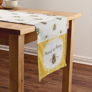 Sweet As Honey Short Table Runner
