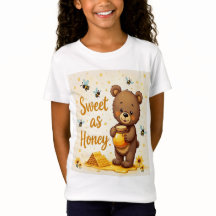 Sweet as Honey T-Shirt for Girls