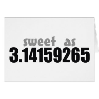 Sweet as Pi