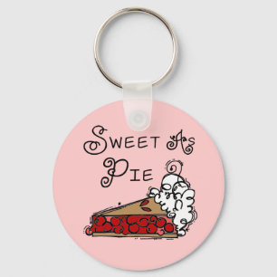 Sweet as Pie Key Ring