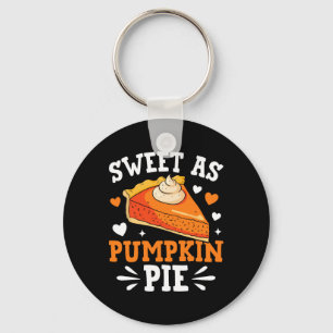 Sweet As Pumpkin Pie Key Ring