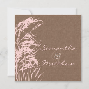 Sweet Autumn Bride Wedding Invitation Square