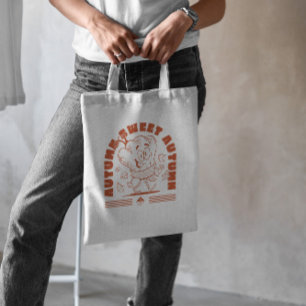 Sweet Autumn Cartoon Tote Bag