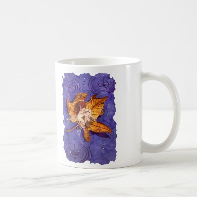 Sweet Autumn Rain Fairy Mug (Right)