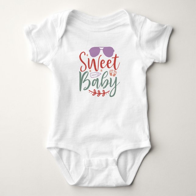 Sweet Baby – Baby Boy Bodysuit (Front)