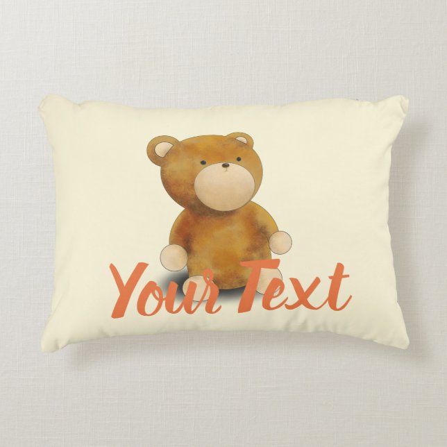 Sweet Baby Bear Decorative Cushion (Front)