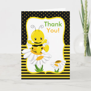 Sweet Baby Bee Thank You Card